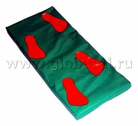 Дорожка массажная в чехле с нашитыми следами - «globural.ru» - Архангельск