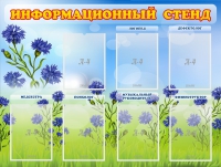 Стенд информационный с 7 карманами - «globural.ru» - Архангельск