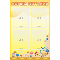 Стенд "Нормы питания" - «globural.ru» - Архангельск