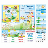 Стенд "Погода" с карманами для вставок - «globural.ru» - Архангельск