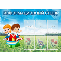 Стенд информационный с 6 карманами - «globural.ru» - Архангельск