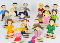 Фигурки для песочной терапии "Люди - эмоции" - «globural.ru» - Архангельск