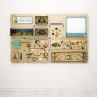 «English Buddy» - Дидактическая настенная панель для кабинета Английского языка - «globural.ru» - Архангельск