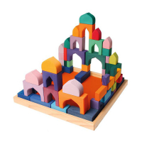 Конструктор  "Разноцветные блоки -3" - «globural.ru» - Архангельск