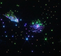 Фиброоптический ковер “Млечный путь” настенный 450 точек 200х100 - «globural.ru» - Архангельск