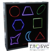 Интерактивная панель "Цветные фигуры-8" (вариант 3) - «globural.ru» - Архангельск