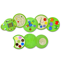 Тактильно-развивающая панель "Гусеница Жужа" - «globural.ru» - Архангельск