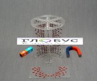 Модель для демонстрации в объеме линий магнитного поля (вариант 2) - «globural.ru» - Архангельск