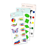 Комплект карточек (10) "Обучающий калейдоскоп для ДО. Познание. Цвет и форма" - «globural.ru» - Архангельск