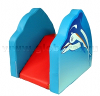 Горка "Дельфин" мини для сухого бассейна - «globural.ru» - Архангельск