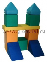 Мягкий модуль-конструктор "Городок" 1 (ВИК) - «globural.ru» - Архангельск