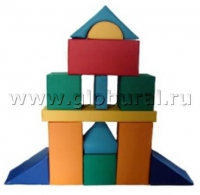 Мягкий модуль-конструктор "Городок" 3 (ВИК) - «globural.ru» - Архангельск