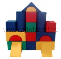 Мягкий модуль-конструктор "Городок" 4 (ВИК) - «globural.ru» - Архангельск