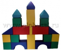 Мягкий модуль-конструктор "Городок" 5 (ВИК) - «globural.ru» - Архангельск