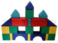 Мягкий модуль-конструктор "Городок" 6 (ВИК) - «globural.ru» - Архангельск