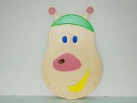 Тактильная панель "Голова гусеницы" - «globural.ru» - Архангельск