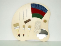 Тактильная панель "Тело гусеницы" (кисточки) - «globural.ru» - Архангельск