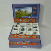 Демонстрационная коллекция Минералы и горные породы (48 видов) - «globural.ru» - Архангельск