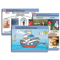 Комплект таблиц для начальной школы "Русский язык. Имя существительное" - «globural.ru» - Архангельск