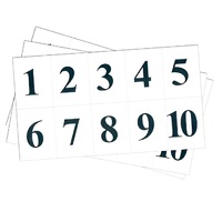 Набор цифр от 1 до 10 (для начальной школы) - «globural.ru» - Архангельск