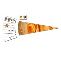 Модель-аппликация "Сравнительные размеры Солнца, планет и их спутников" - «globural.ru» - Архангельск