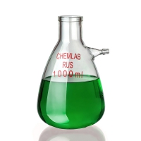 Колба Бунзена 1000 мл. с тубусом  - «globural.ru» - Архангельск