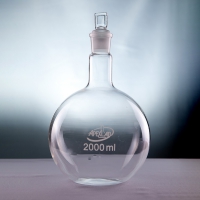 Колба плоскодонная  2000 мл. - «globural.ru» - Архангельск