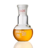 Колба плоскодонная со шлифом 50 мл. - «globural.ru» - Архангельск