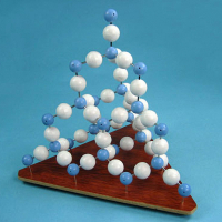 Модель демонстрационная - Кристаллическая решетка диоксида кремния - «globural.ru» - Архангельск