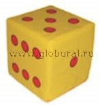 Кубик «Бросайка» с точками - «globural.ru» - Архангельск