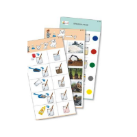 Комплект карточек (10) "Обучающий калейдоскоп для ДО. Эксперимент. Вещество" - «globural.ru» - Архангельск