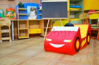 Напольная игрушка "Машинка - гонка" с аппликацией (ВИК) - «globural.ru» - Архангельск