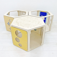 Модульные игровые домики «Сотикум» (3 модуля) - «globural.ru» - Архангельск