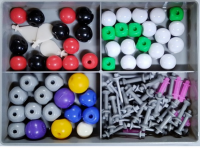 Комплект моделей атомов для составления моделей молекул со стержнями демонстрационный - «globural.ru» - Архангельск