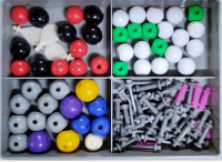 Комплект моделей атомов для составления моделей молекул со стержнями лабораторный - «globural.ru» - Архангельск