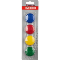 Набор магнитов круглых (4 штуки) - «globural.ru» - Архангельск