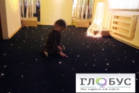 Напольное фибероптическое покрытие «Звездное небо» в комплекте с источником света - «globural.ru» - Архангельск