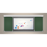 Многофункциональная раздвижная система аудиторных досок 75'' - «globural.ru» - Архангельск