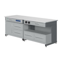 Стол лабораторный демонстрационный с электрическими розетками, автоматами аварийного отключения тока - «globural.ru» - Архангельск