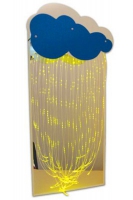 Зеркальное панно с фибероптическими нитями и Облаком - «globural.ru» - Архангельск