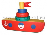 Мягкий модуль-конструктор “Пароход” (ВИК) - «globural.ru» - Архангельск