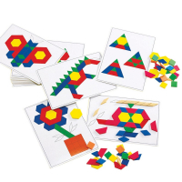 Пособие-карточки для мозаики "Геометрические фигуры" - «globural.ru» - Архангельск