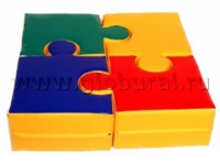 Мягкий модуль конструктор  "Пазлы" (ВИК) - «globural.ru» - Архангельск