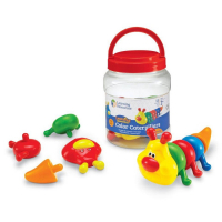 Игра на сенсомоторное развитие "Цветные гусеницы" - «globural.ru» - Архангельск