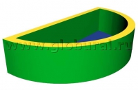 Сухой бассейн полукруглый - «globural.ru» - Архангельск