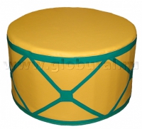 Пуфик «Узор» (шелкография, ВИК) - «globural.ru» - Архангельск