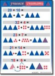 Математика. «Учимся считать». Комплект таблиц по математике для начальной школы. Учебно наглядные пособия. - «globural.ru» - Архангельск