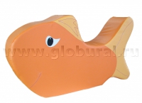 Напольная игрушка "Рыбка" с аппликацией (ВИК) - «globural.ru» - Архангельск