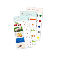 Комплект карточек (10) "Обучающий калейдоскоп для ДО. Познание. Цифры и числа" - «globural.ru» - Архангельск