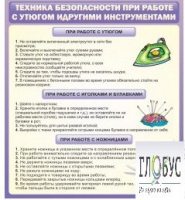 Стенд "Техника безопасности при работе с утюгом" - «globural.ru» - Архангельск